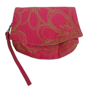 Sak Saum For Freedom Pink and Gold Cute Wristlet Coin Purse